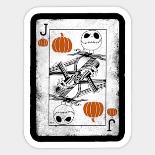 Jack of Pumpkin Sticker